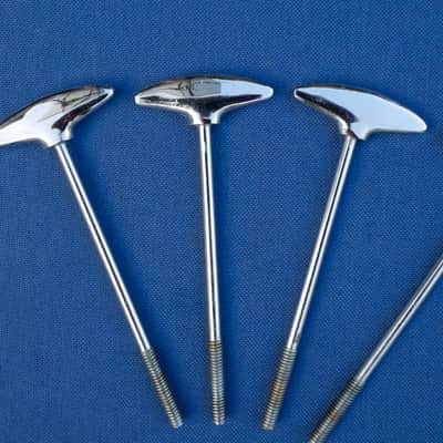 Sonor Teardrop Champion T-rods Tension Rods Bass Drum Lot of 8 Vintage image 5