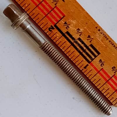 Rogers 1+2.5"T-Rod Snare/Tom Drum 12-24 Tension-Lug-Screw Cleveland Vintage60 US image 1
