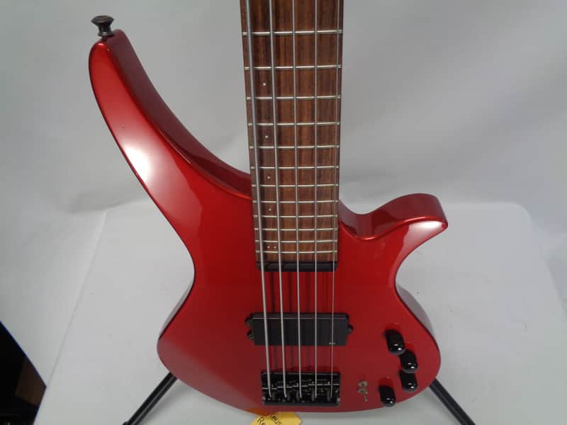 Tune Guitar Technology 5 String Bass  Red image 1