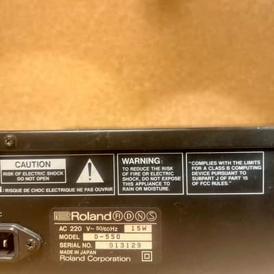 Roland D-550 Vintage Synth Module – Serviced – Warranty image 12
