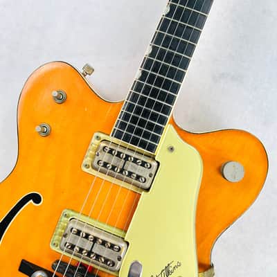 Gretsch 6120 Chet Atkins Hollowbody Thinline 1962 - Western Orange image 3