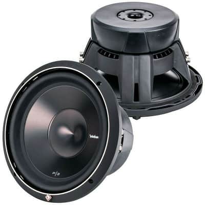 2 ROCKFORD FOSGATE P3D4-15 PUNCH 1200 WATT 15" DUAL 4 OHM SUBWOOFER 600 WATT image 3
