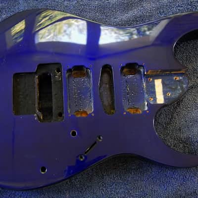 Vintage Ibanez RG370 Blue Basswood Body image 1