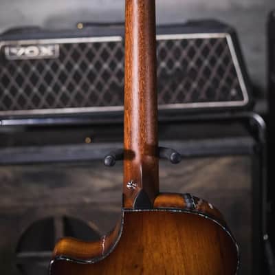Taylor PS12ce 12-Fret Honduran Rosewood/Sinker Redwood Acoustic Electric Guitar with Deluxe Hardshell Case image 8