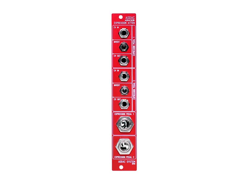 ADDAC System ADDAC301B Pedal Attenuator (Red) [DEMO] image 1