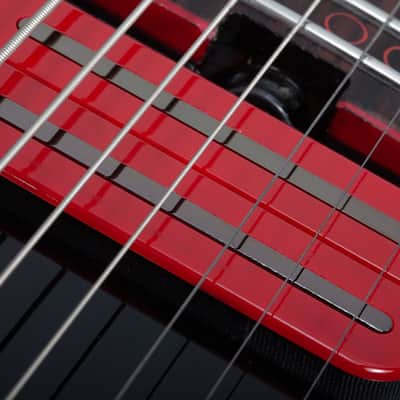 Schecter Sunset-7 ET Red Dawn Gloss Black image 11