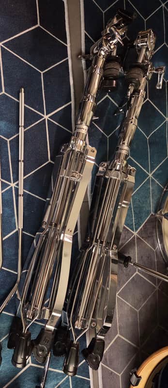 2x Mapex B800 Armory Boom Stand 2010s - Chrome image 1