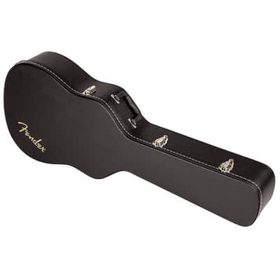 Fender Case for Dreadnought/12-String Flat Top Black image 1