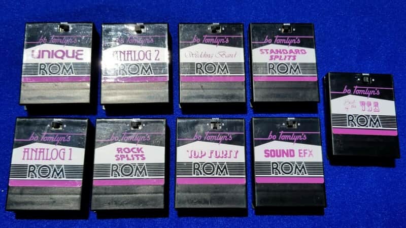 voice ROM for DX7Ⅱ BO TOMLYN BO TOMLYN'S Yamaha DX7 ROM Sound Cartridges ***ULTRA RARE | Reverb