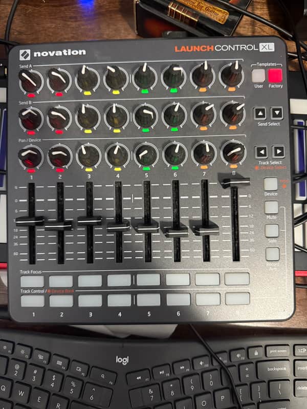 Novation Launch Control XL MIDI DAW Controller | Reverb