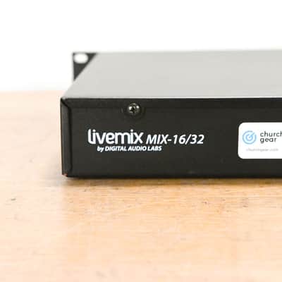 Digital Audio Labs Livemix MIX-32 Distribution Module (NO POWER SUPPLY) CG013XJ image 8