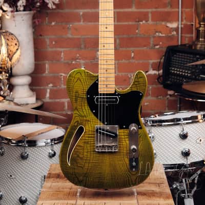 Partscaster Thinline T Style Guitar - With Lollar Charlie Christian Pickups! image 1