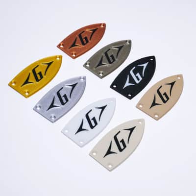 Custom Gretsch Truss Rod Cover - Gold (53mm hole spacing) image 3