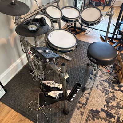 Simmons SD1200 Electronic Drum Set 2019 - 2020 - Black image 1