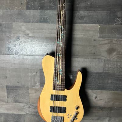Butterfly Five String Bass Neck Tru 2020 - Natural image 2