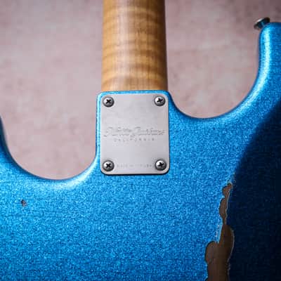XOTIC USA XSC-1 Medium Relic California Classic "Blue Sparkle + Maple" (2019) image 16
