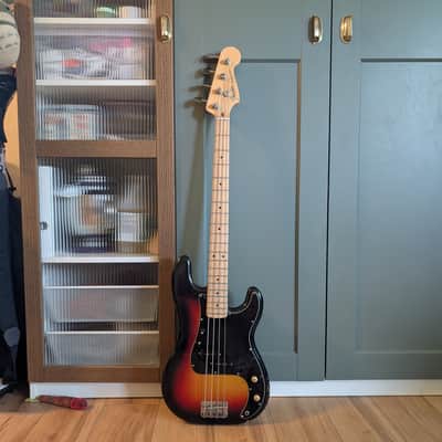 1984 Squier Precision Bass SQ Series MIJ Fujigen Japan with 1989 Fender CIJ Precision Bass neck image 2
