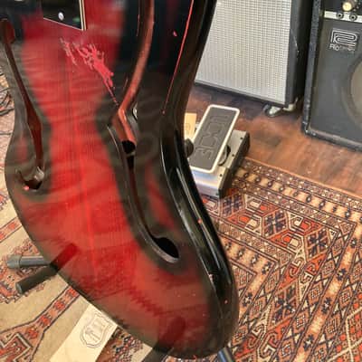 Ampeg AMUB 1 1968 - Red/Black image 12