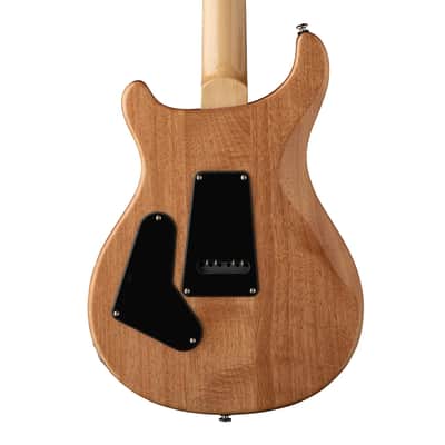 PRS SE "Exotic" Custom 24 Swamp Ash Burl Electric Guitar - Natural image 7
