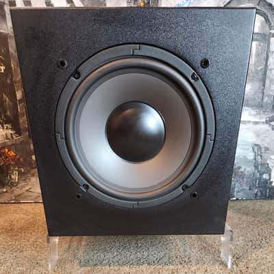 Polk Polk Audio PSW202  compact  10-inch powered subwoofer. 90s  - Black image 4