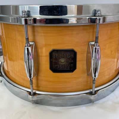 Gretsch square badge 6.5 x14” 1980s Snare Drum image 1