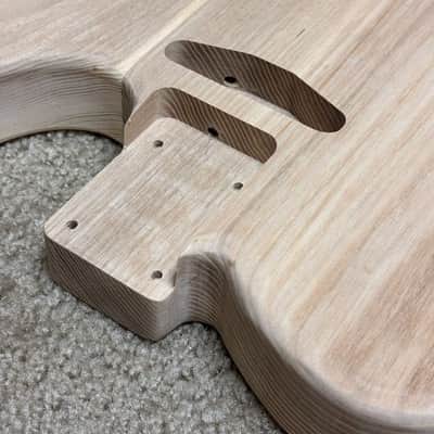 Raw Guitar Body Ash Body Telecaster Style image 6