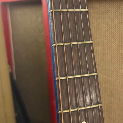 Vintage Silvertone Colorama Archtop Acoustic 1950’s Kentucky Blue RARE John Prine image 5