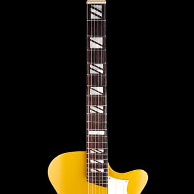 Pre-Owned Peerless Retromatic P1 Semi-Hollow Electric Guitar - Gold Top With OHSC image 8
