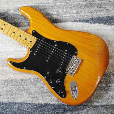 1978 Fender USA Stratocaster Left-Handed Natural w/ Abigail Ybarra Pickups Vintage image 3