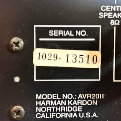 Harman Kardon AVR20 ii 2000’s - Black image 7