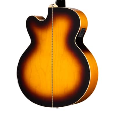 Epiphone J-200 Studio EC Vintage Sunburst - Acoustic Guitar image 6