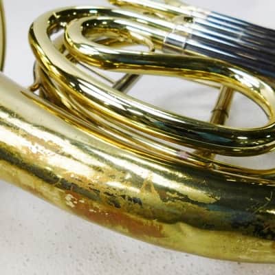 Yamaha YHR-313 French Horn, Japan, with Yamaha case and MP, Good Condition image 3