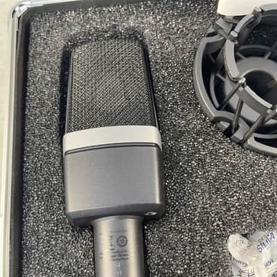 AKG C214 Large Diaphragm Cardioid Condenser Microphone 2010s - Black image 5