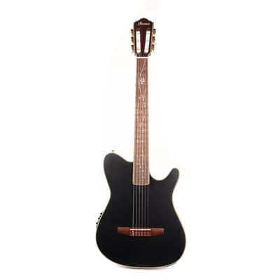 Ibanez TOD10N Tim Henson Signature Nylon Acoustic-Electric Transparent Black Flat Used image 2