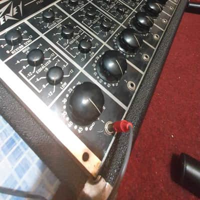 Immagine Peavey PA-6 (PA-VI) mid 60s - Black (tolex) and black radio vintage knobs and look - 17