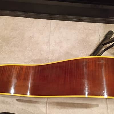 Share 1962 Goya (Levin) F-27 "Goliath' 12-fret guitar and case. Made in Sweden. image 13