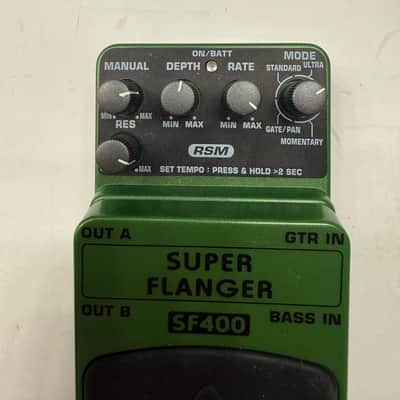 Behringer SF400 Super Flanger Analog Stereo Rare Guitar Effect Pedal + Box image 3