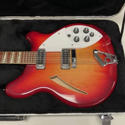 2012 Rickenbacker 360/12 Fireglo 12-String Electric Guitar with OHSC Hard Case image 4
