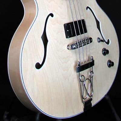 2005 Dean Stylist Hollow Body Bass w/Original Hardcase! image 3