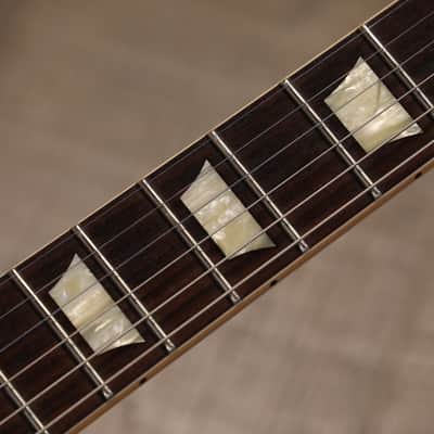 2012 Gibson Les Paul Custom Shop Standard 1957 Reissue Lefty Electric Guitar Gold + COA OHSC image 9