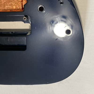 2007 Japan Ibanez RG2570e Prestige Refinished Midnight Blue Guitar Body Edge Pro Tremolo Ready image 5