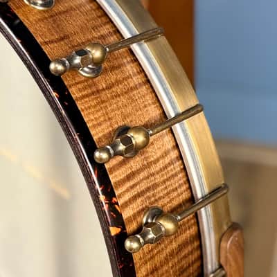 Ode Walnut Magician 5-String Openback Banjo 13" image 9