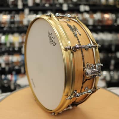 Like-New Tama Star Reserve 5x14" Solid Maple Snare Drum (Oiled Natural Maple) image 3
