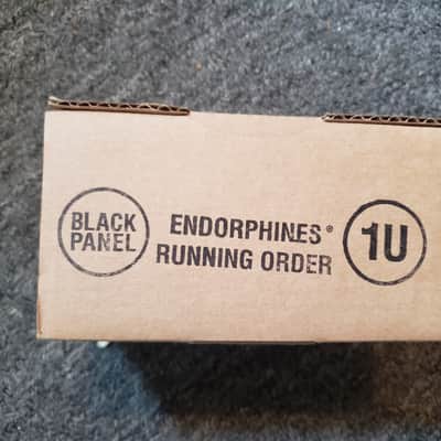 Endorphin.es Running Order 1U Eurorack Synth Module 2022 - Present - Black image 2