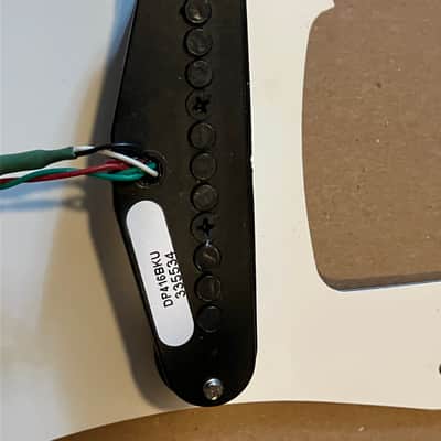 Warmoth Stratocaster Loaded Tortoiseshell Pickguard Gibson BB2/Dimarzio Area 61 image 6