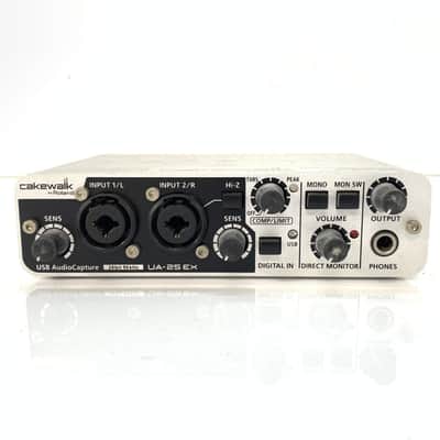 Cakewalk UA-25EX USB Audio Interface 2010 Silver image 1