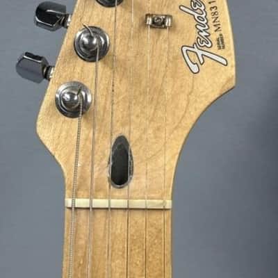 Vintage 1999 Black Fender Stratocaster Made in Mexico w/Gig Bag image 3