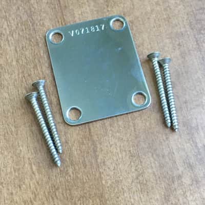 1994 Fender USA Made American Vintage Spec Reissue Serial Aged Relic Neck Plate image 2