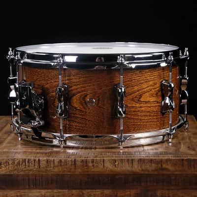 Tama S.L.P. G-Hickory Snare Drum Limited Edition - 6.5-inch x 14-inch, Gloss Natural Elm image 5