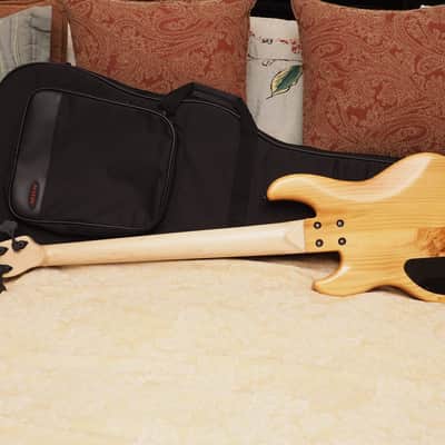 Alien Audio Constellation P5 USA built 2024 Figured Bookmatched Pine Body in Amber Finish image 7